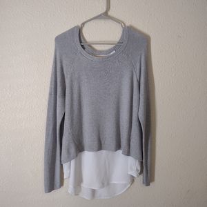 Michael Kors Grey Women's Sweater Shirt Size L